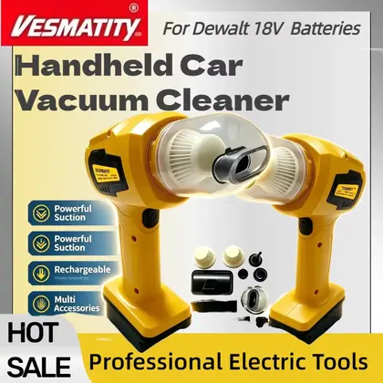 Cordless car vacuum and blower