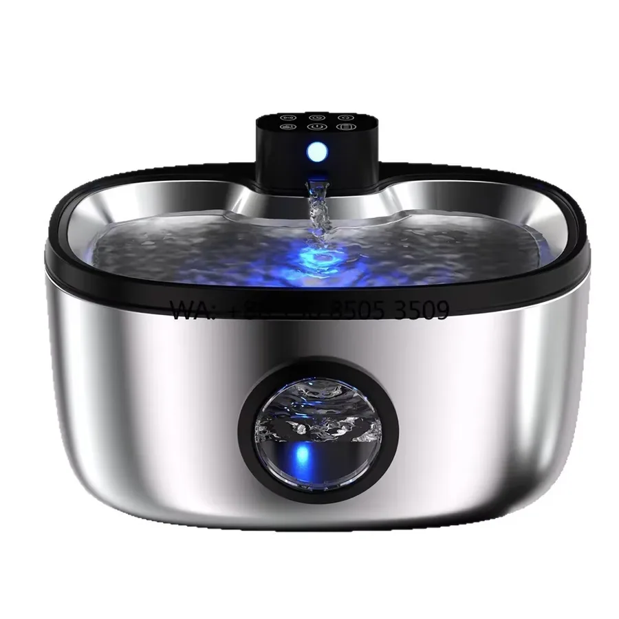 Stainless steel pet water fountain · 1