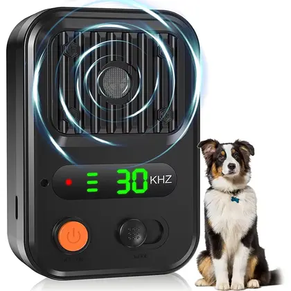 Ultrasonic dog training device