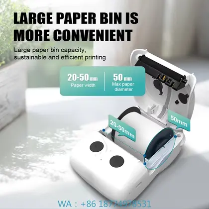 Pocket thermal label printer