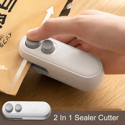 Mini bag sealer and cutter