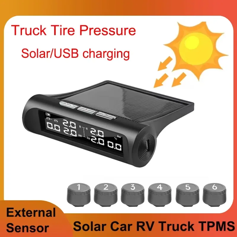 Solar tyre pressure monitor · 5