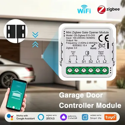 Tuya garage door controller