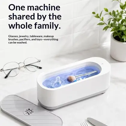 Ultrasonic cleaner for small items